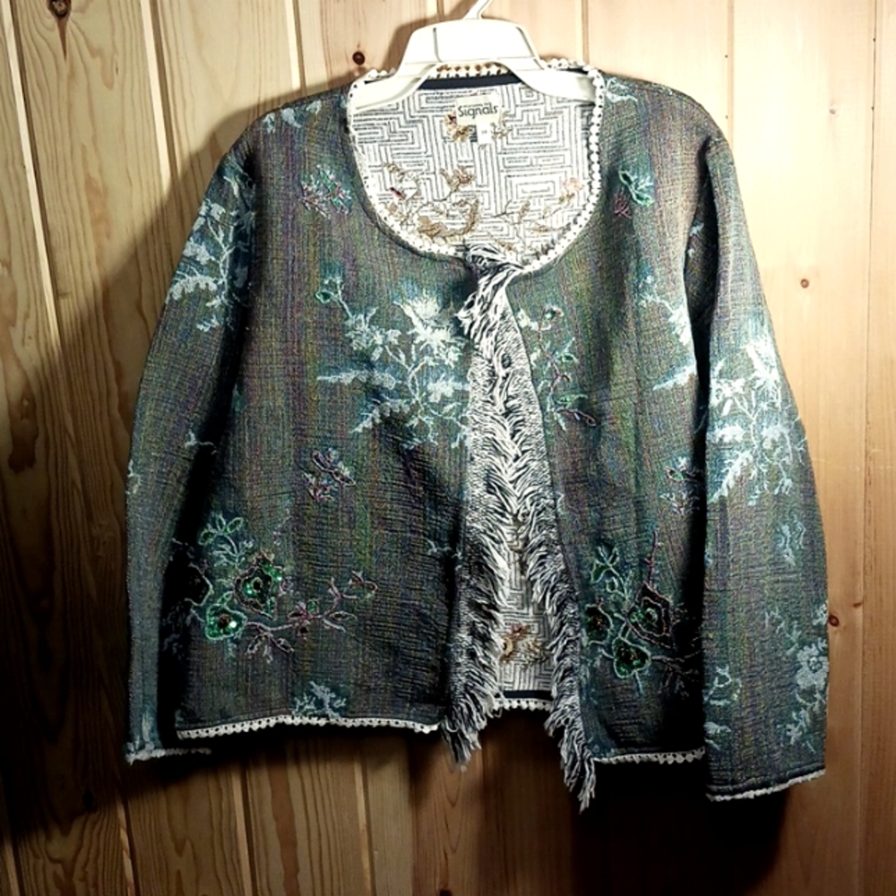 Signals Tapestry Jacket Vintage